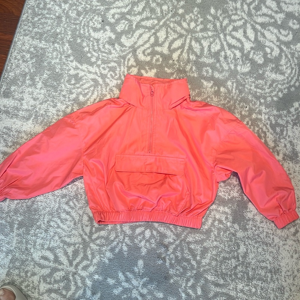 Girls crop windbreaker